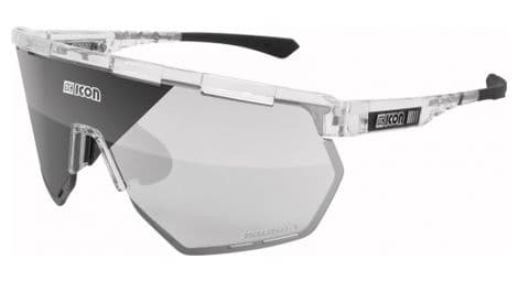 Scicon sports aerowing lunettes de soleil de performance sportive (scnpp silver fotocromic/briller)