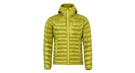 Doudoune vaude batura hooded insulation jacket homme jaune