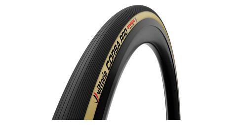 Neumático de carretera vittoria corsa pro 700 mm tubeless ready grafeno blando g2.0 + compuesto de sílice flancos beige 30 mm