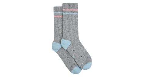 Chaussettes incylence lifestyle one gris/bleu