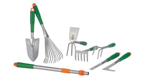 Hi ensemble d outils de 8 pcs argente metal