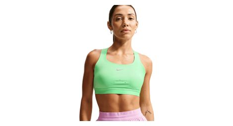 Sujetador deportivo Nike Swift High Support verde para mujer