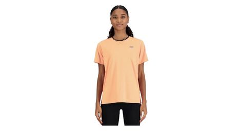 Maillot de manga corta coral para mujer new balance sport essentials