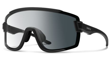 Occhiali smith wildcat matte black + chromapop photochromic clear to gray lens