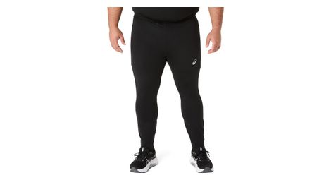 asics core black men s long tights