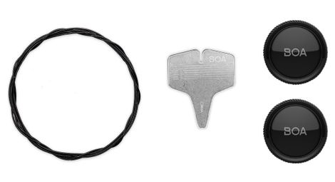 Boucle boa de rechange fizik l6k kit gauche et droit noir