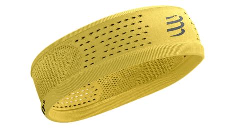 Compressport cinta craneal fina on/off amarillo