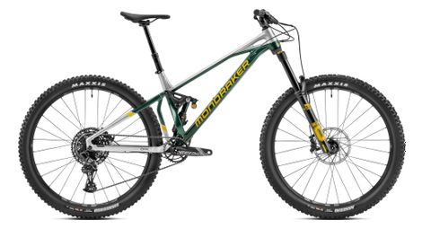 Mondraker superfoxy r mountain bike sram nx/sx eagle 12v 29'' verde / argento m / 167-178 cm
