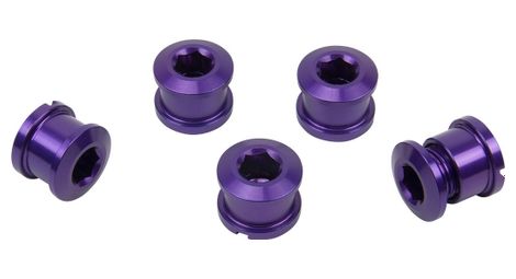Vis Cheminée Insight 8.5x4mm Aluminium Violet (x5 Unités)