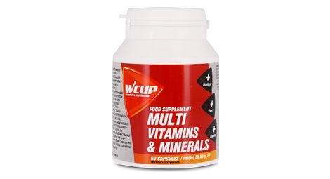 Complement alimentaire wcup multi vitamines et mineraux 60 caps