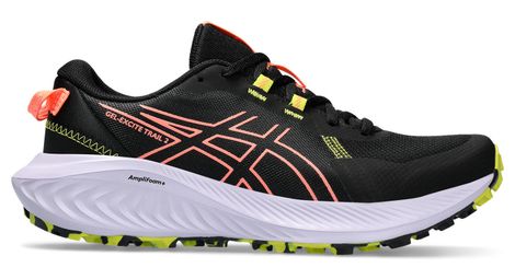 Asics gel excite trail 2 black pink women's trail running shoes