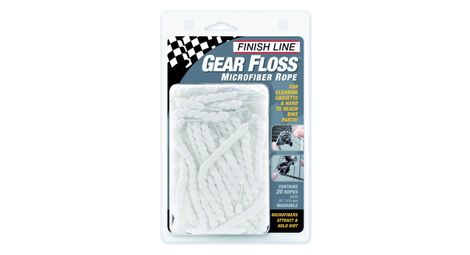 Finish line kit entretien gear floss 20 cordes en microfibre