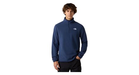 Forro polar The North Face Glacier 1/4 Zip Azul Hombre