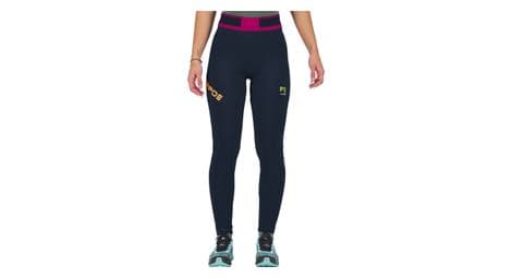 Karpos lavaredo plus collang largo de invierno para mujer azul/rosa