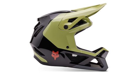 Casque intégral fox rampage barge vert / noir