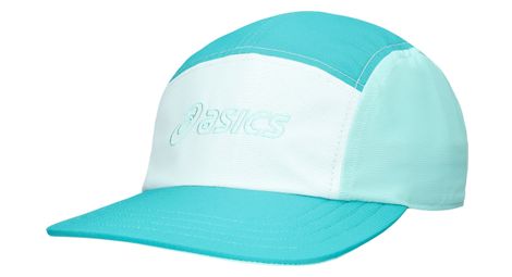 Asics 5 panel cap blue