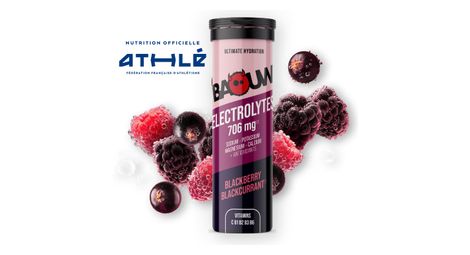 baouw blackcurrant blackberry electrolyte drink 10 tablets