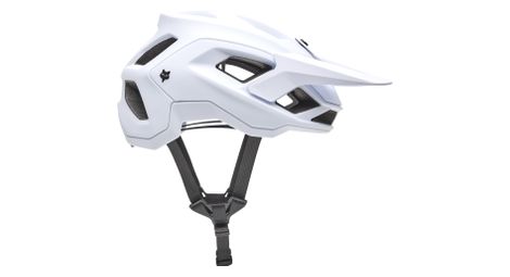 fox speedframe solid white mtb helmet