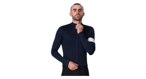 Maillot manches longues rapha classic bleu foncé homme