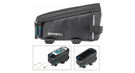 Sac au cadre pour telephone impermeable avec velcro basil sport design 1l