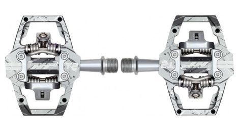 Pedales automáticos HT Components T2 Camo Gris