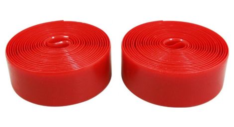 BANDE ANTI-CREVAISON NEWTON 25mm CITY 700x35 ROUGE (VENDU PAR PAIRE SUR CARTE)