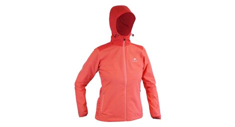 Veste impermeable raidlight top extreme mp femme corail