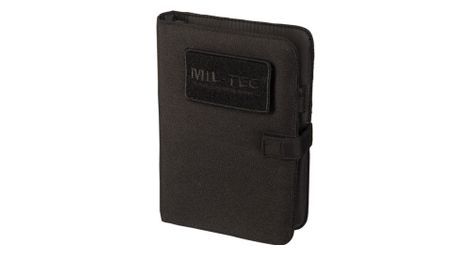 Carnet de notes rembourre petit format noir miltec