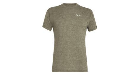 T shirt salewa puez melange dry vert
