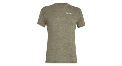 T-shirt salewa puez melange dry vert