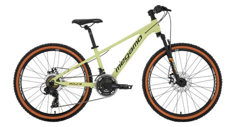 Megamo KU4 Kinder-Hardtail-Mountainbike, Shimano 7-Gang, 24", grün, 2027