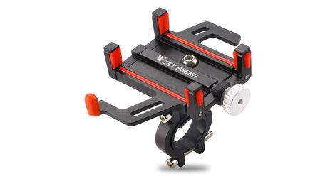 Support de téléphone de guidon de vélo en alliage d'aluminium