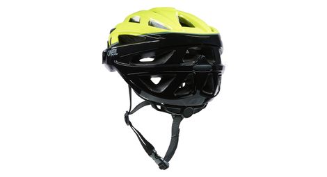 Casco o'neal outcast split v.22 negro / amarillo