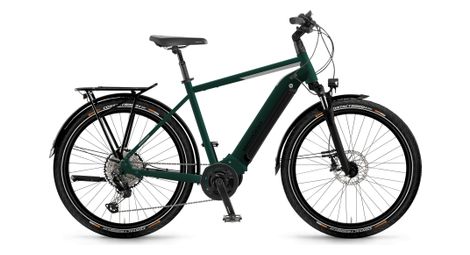 Velo de ville electrique winora yucatan 10 gent 27 5 630wh shimano deore 10v vert emeraude 2022