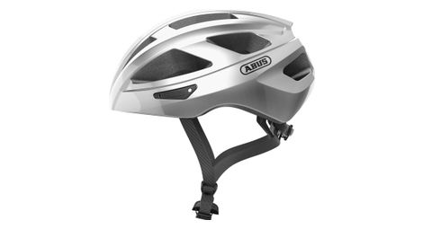 Abus macator gleam helmet silver 