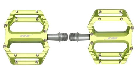 Paire de Pédales Plates HT Components AR09SX Vert