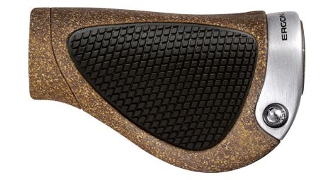 Poignees ergon gp1 biokork rohloff nexus marron noir