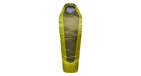 Rab solar eco 0 schlafsack grün regular - zip droit