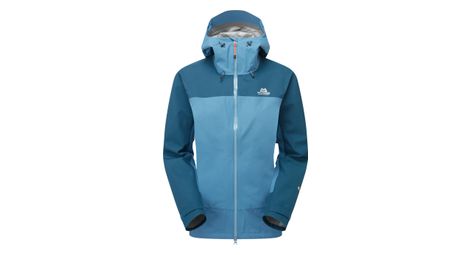 Wasserdichte Damenjacke Mountain Equipment Saltoro Blau