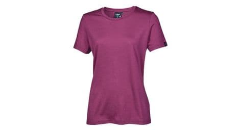 Ivanhoe t-shirt votre cilla lilas rose pour femme-100% laine mérinos-violet