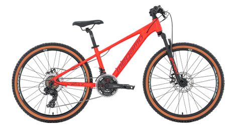 VTT Semi-Rigide Enfant Megamo KU4 Shimano 7V 24" Rouge 2027