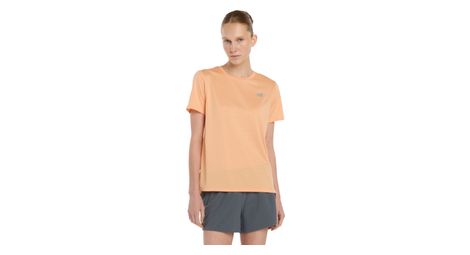 New Balance Sport Essentials Orange Kurzarmtrikot Frau
