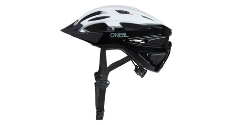 Casco o'neal outcast split v.22 negro / blanco