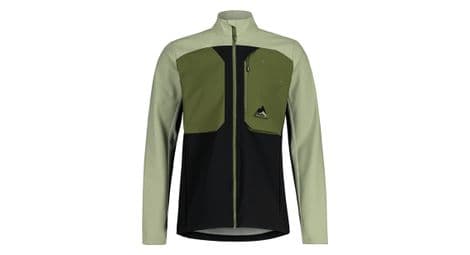 Veste coupe-vent maloja eulem. noir multi-couleur