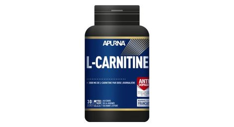 food supplement apurna l carnitine pot 120 gels