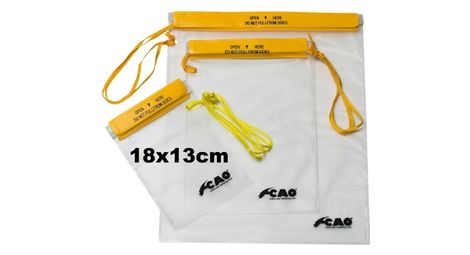 Pochette impermeable 18x13cm cao