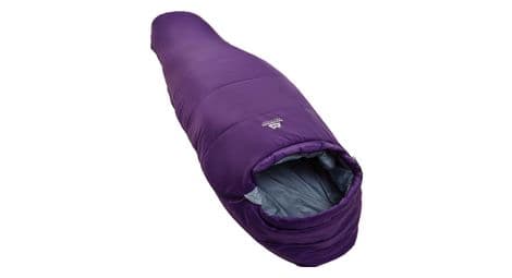 Mountain equipment lunar ii violeta regular saco de dormir para mujer - cremallera izquierda regular - zip gauche