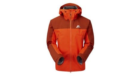 Mountain equipment chaqueta impermeable saltoro roja