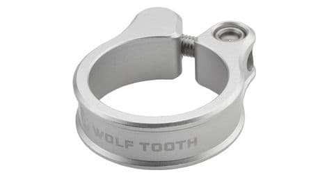 Collier de tige de selle wolf tooth argent