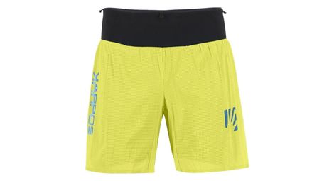 Karpos pantalón corto lavaredo tech amarillo/gris, hombre